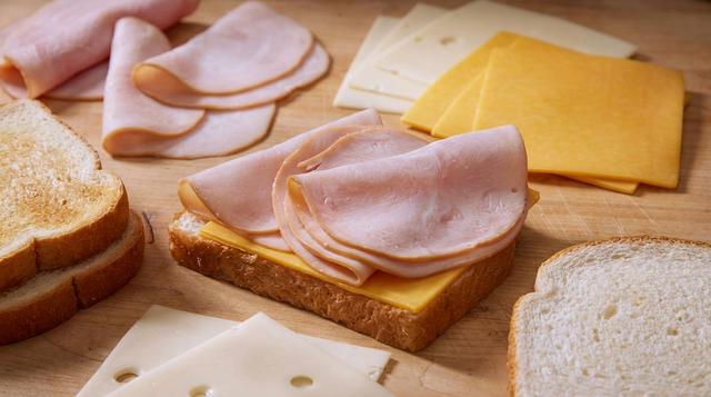 #2. Boar’s Head® Ovengold® Turkey and American Cheese.