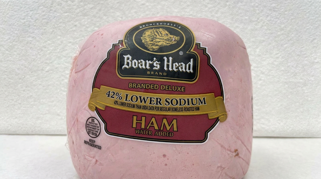 Boar’s Head® Lower Sodium Deluxe Ham.