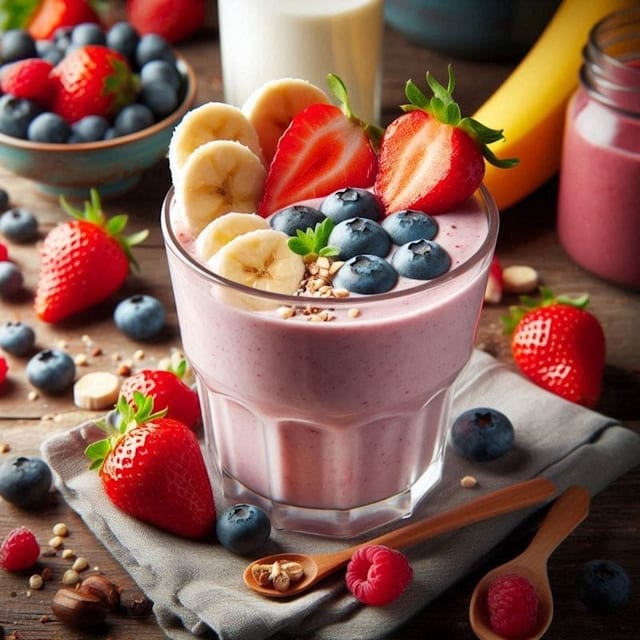 SM13. Berry Blast Smoothie.