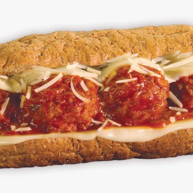 S52. Meatball Parmigiana.