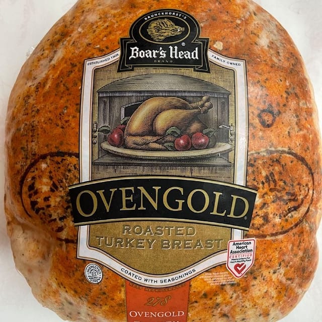 Boar’s Head® Ovengold® Turkey.