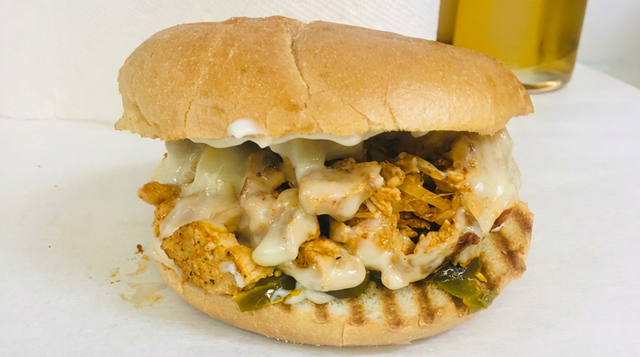 B32. Blazing Buffalo Chicken Breakfast Combo.