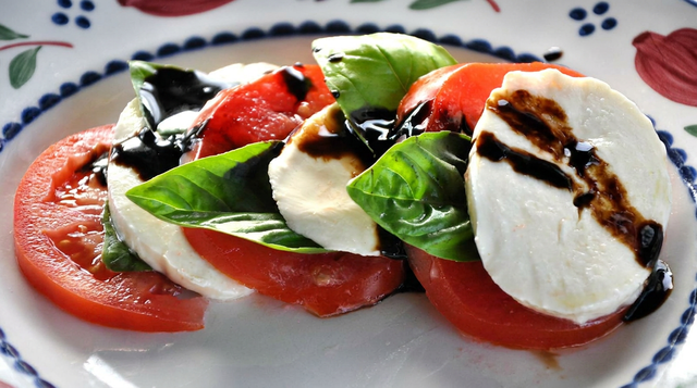 Fresh Mozzarella & Tomato Salad.