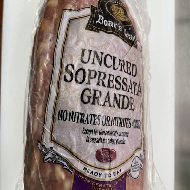 Boar’s Head® Hot Soppressata.