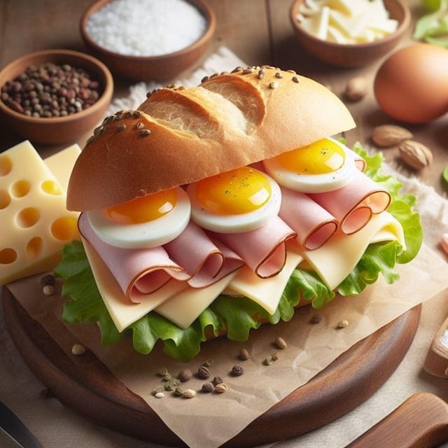 B21. Lower Sodium Turkey Breakfast Combo.
