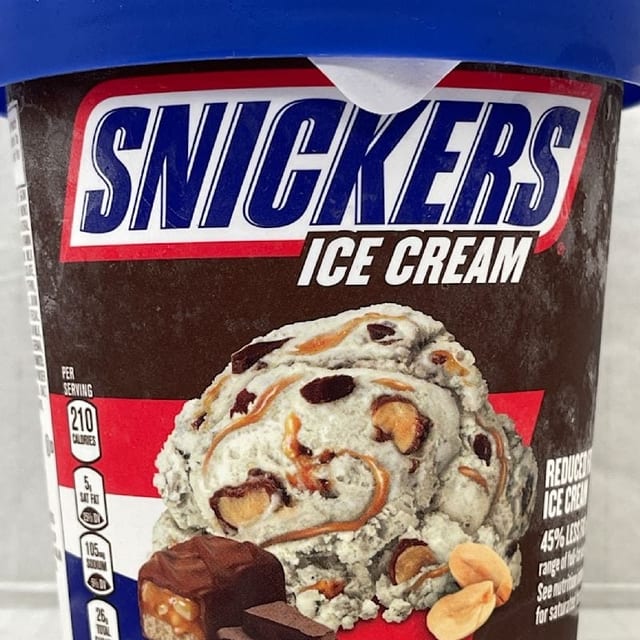 Snickers Ice Cream 16 FL OZ.