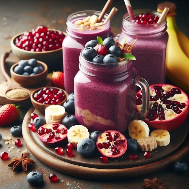 SM1. Antioxidant Berry Smoothie.