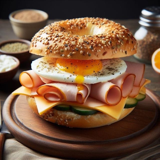 B12. Turkey Egg and Cheese.