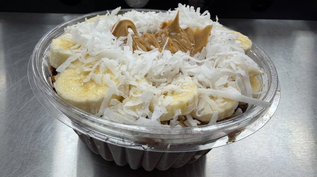 Peanut Butter Acai Bowl.
