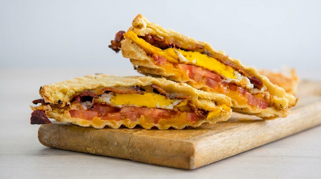P4. Chicken Bacon Ranch Panini.
